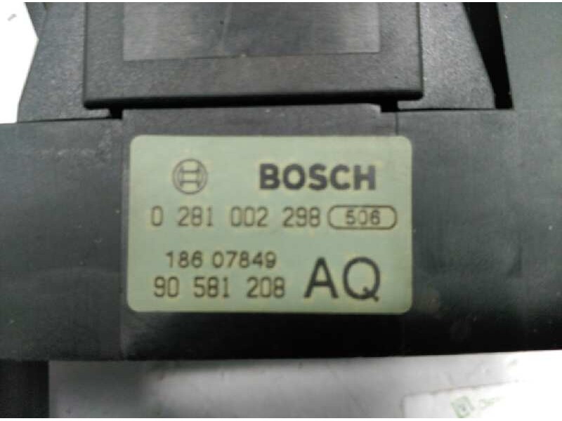 Recambio de potenciometro pedal para opel zafira a blue line referencia OEM IAM  BOSCH 