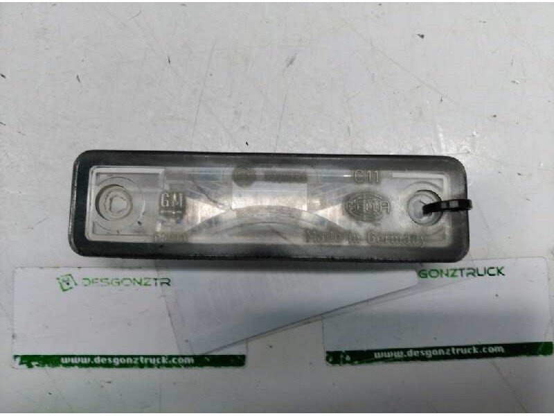 Recambio de piloto matricula para opel zafira a blue line referencia OEM IAM 1224143  