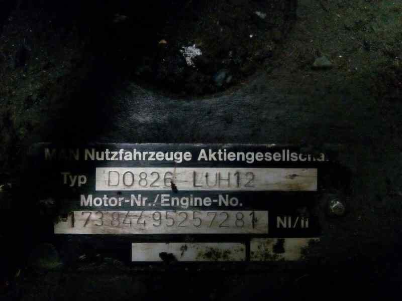 Recambio de motor completo para man autobus castrosua cs-40 referencia OEM IAM D0826LUH13  