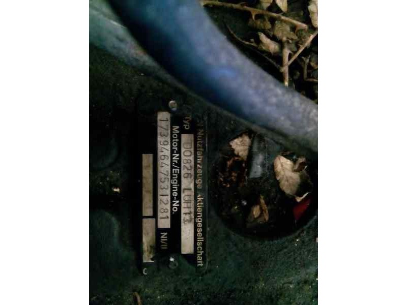 Recambio de motor completo para man autobus castrosua cs-40 referencia OEM IAM D0826LUH13  