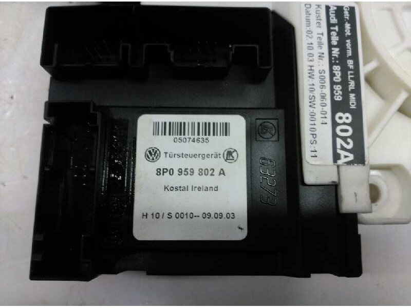 Recambio de motor elevalunas delantero derecho para audi a3 (8p) 1.9 tdi ambiente referencia OEM IAM   