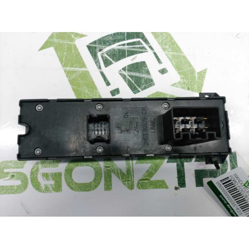 Recambio de mando elevalunas delantero izquierdo para ford focus c-max (cap) trend (d) referencia OEM IAM 3M5T14529CF  