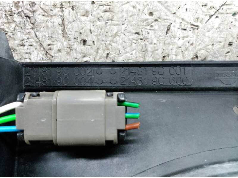 Recambio de electroventilador para nissan vanette cargo vanette cargo caja cerrada referencia OEM IAM 214819C002/4/1 214819C600 
