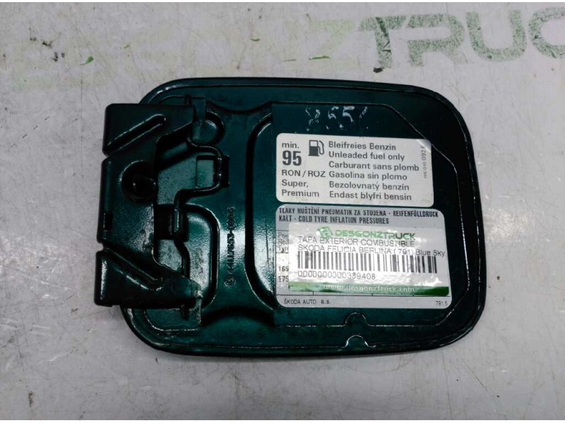 Recambio de tapa exterior combustible para skoda felicia berlina ( 791) blue sky referencia OEM IAM   