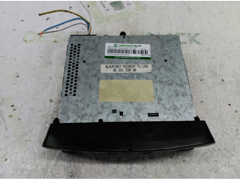 Recambio de sistema audio / radio cd para peugeot 206 berlina xr referencia OEM IAM 9625133080  