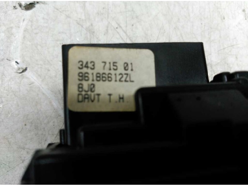 Recambio de mando limpia para peugeot 406 berlina (s1/s2) sr referencia OEM IAM 96186612ZL 34371501 