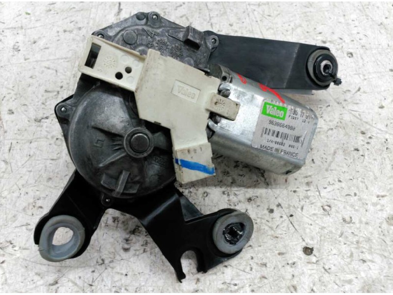 Recambio de motor limpia trasero para peugeot 206 berlina xt referencia OEM IAM 9638664980  