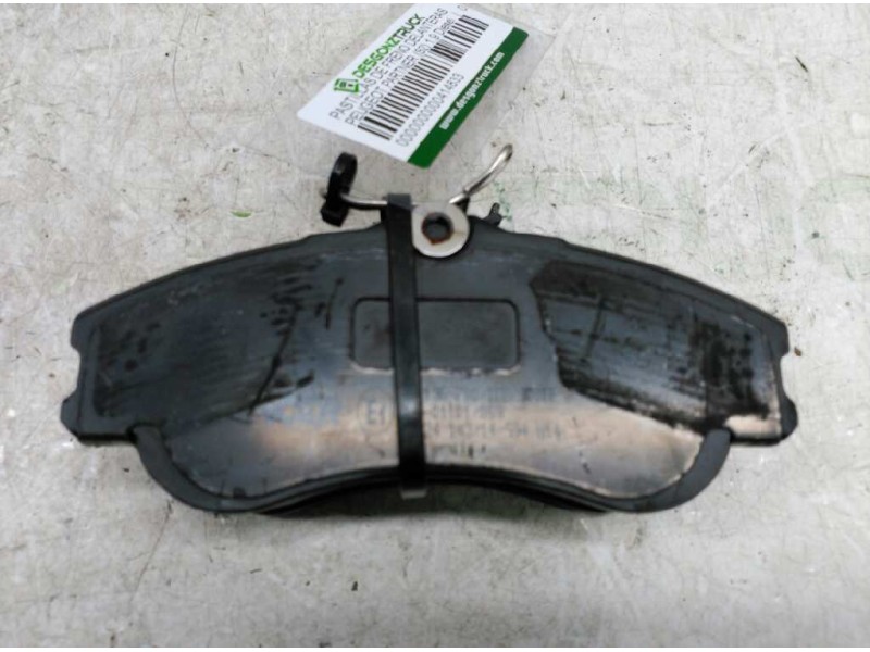 Recambio de pastillas de freno delanteras para peugeot partner (s2) 1.9 diesel referencia OEM IAM   