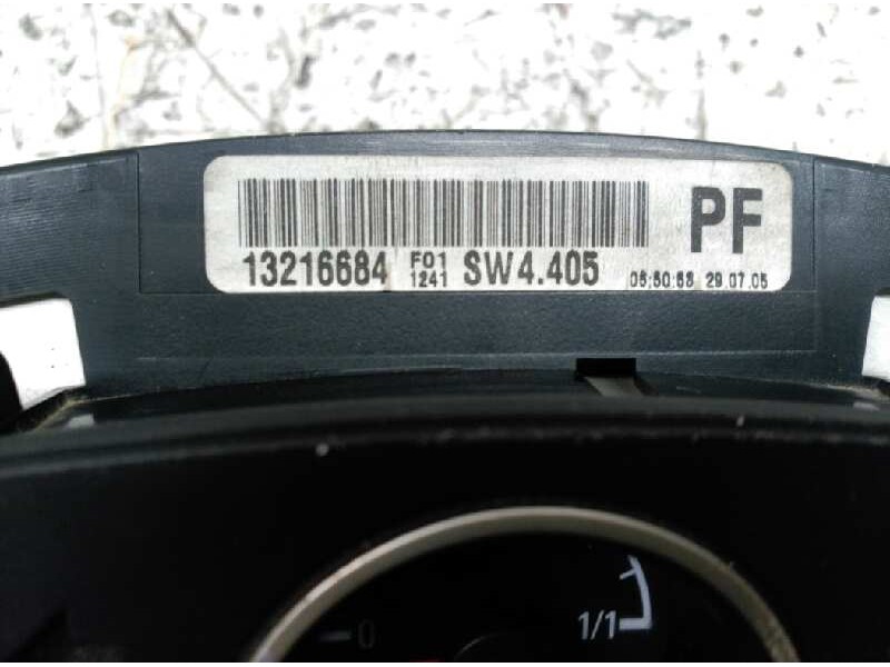 Recambio de cuadro instrumentos para opel astra gtc cosmo referencia OEM IAM 13216684 110080261050 