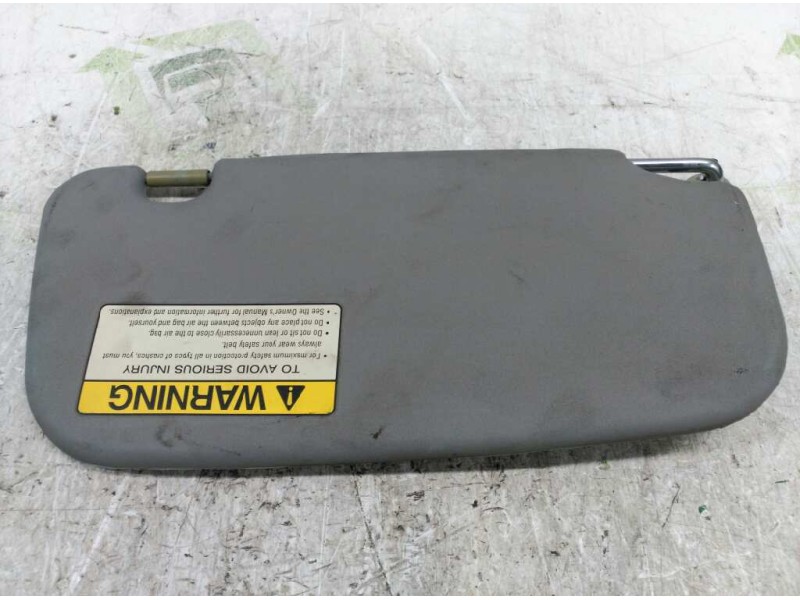 Recambio de parasol izquierdo para kia shuma ii 1.6 ls berlina portón referencia OEM IAM 1K2NC69320FKZ  