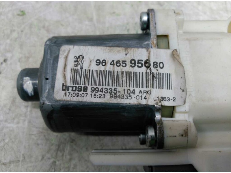 Recambio de motor elevalunas trasero izquierdo para peugeot 407 sport referencia OEM IAM 9646595680  