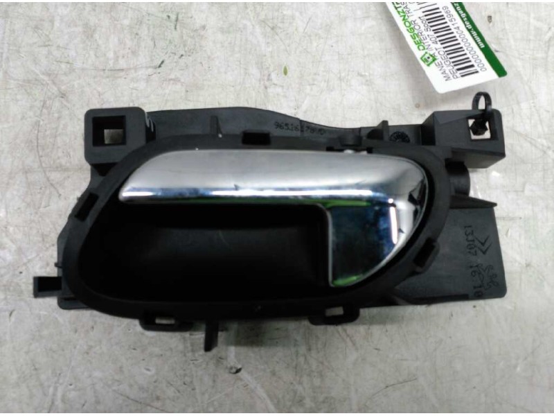 Recambio de maneta interior trasera izquierda para peugeot 407 sport referencia OEM IAM 96526178VD  