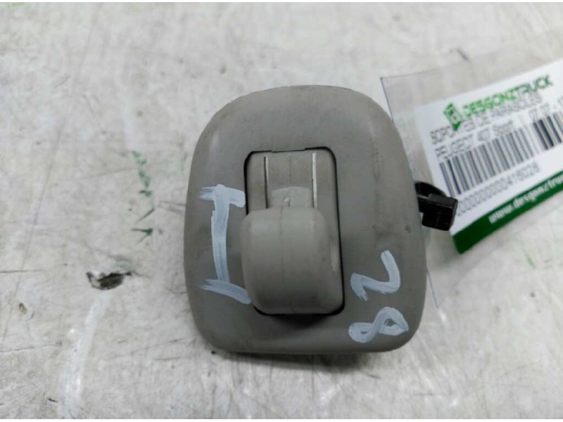 Recambio de soportes de parasoles para peugeot 407 sport referencia OEM IAM  IZQUIERDO 