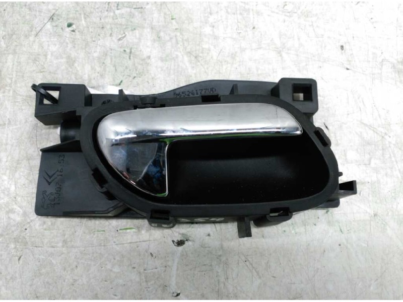 Recambio de maneta interior delantera derecha para peugeot 407 sport referencia OEM IAM 96526177VD  