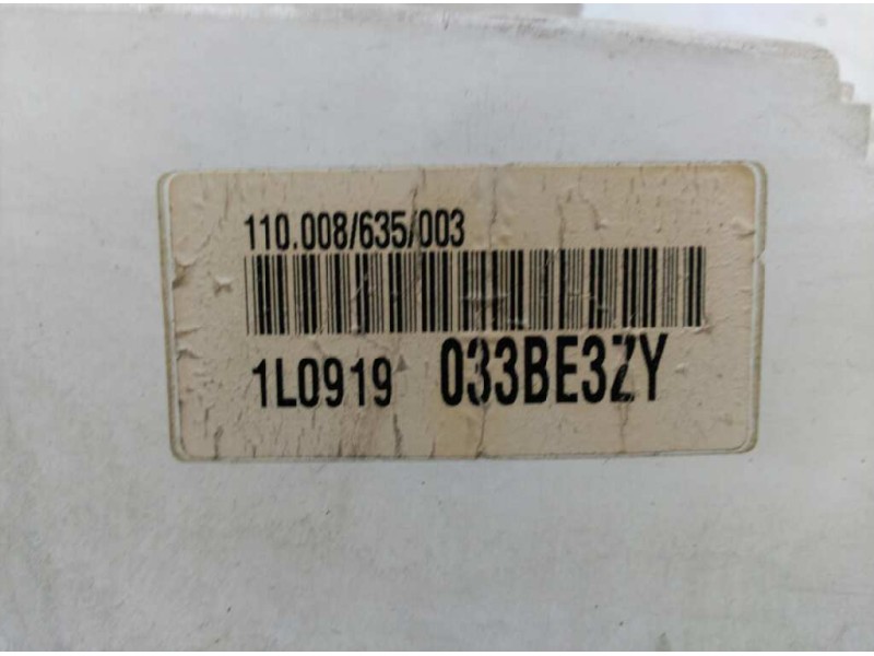 Recambio de cuadro instrumentos para seat toledo (1l) base referencia OEM IAM 1L0919033BE3ZY  