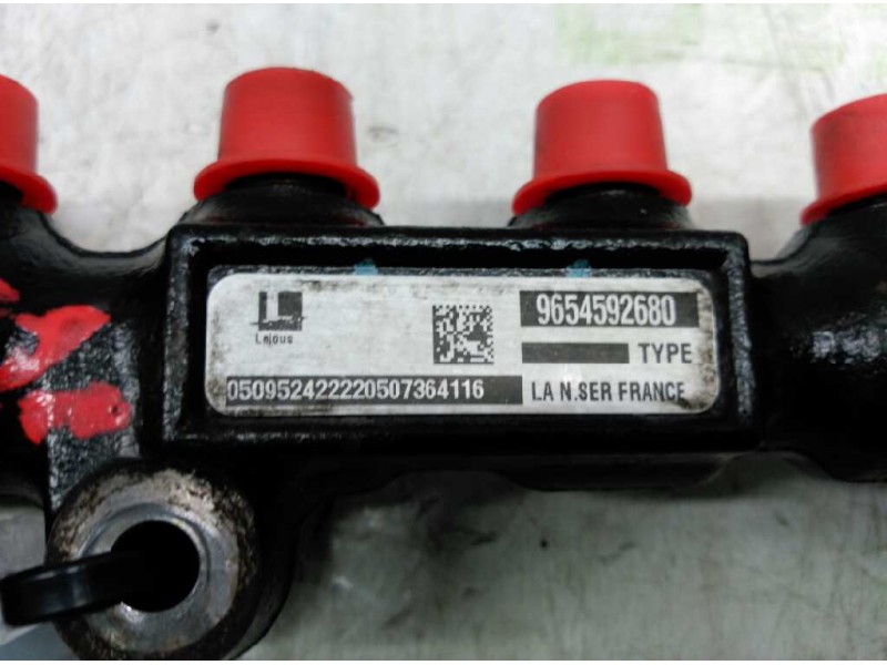 Recambio de rampa inyectora para peugeot 307 (s1) xn referencia OEM IAM 9654592680  