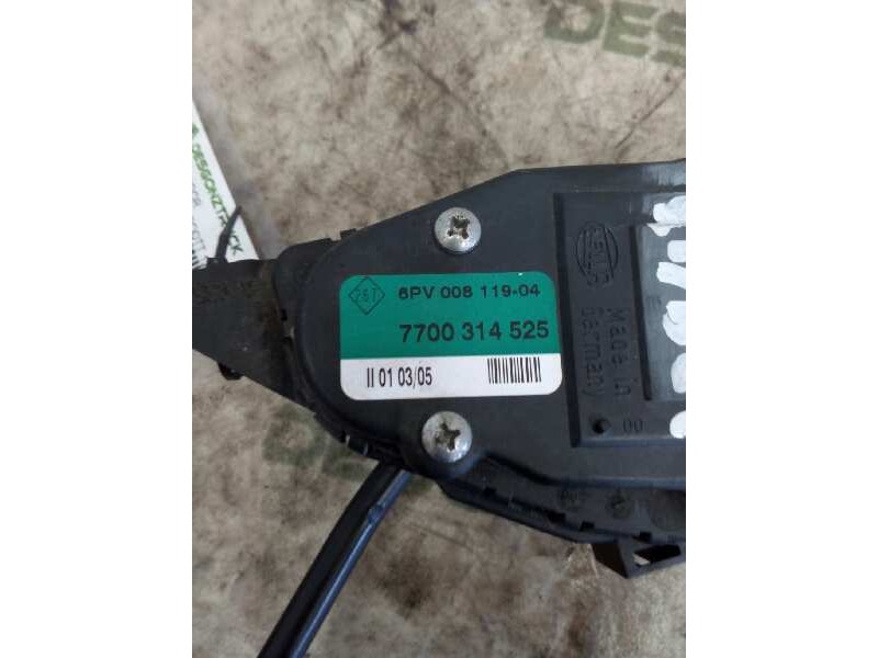 Recambio de pedal acelerador para renault mascott fg 120. 35/55/65 cabina individual referencia OEM IAM 7700314525  