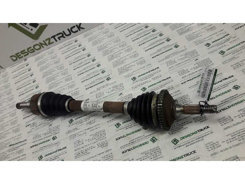 Recambio de transmision delantera izquierda para peugeot 206 berlina xt referencia OEM IAM 9638753280  