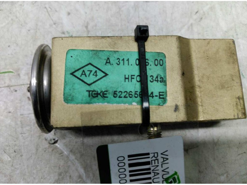 Recambio de valvula expansion para renault kangoo (f/kc0) 1.5 dci diesel referencia OEM IAM 522656  