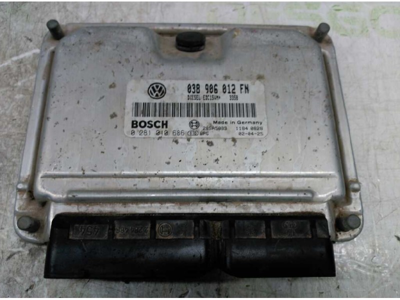 Recambio de centralita motor uce para seat leon (1m1) signo referencia OEM IAM 038906012FN 0281010686 BOSCH