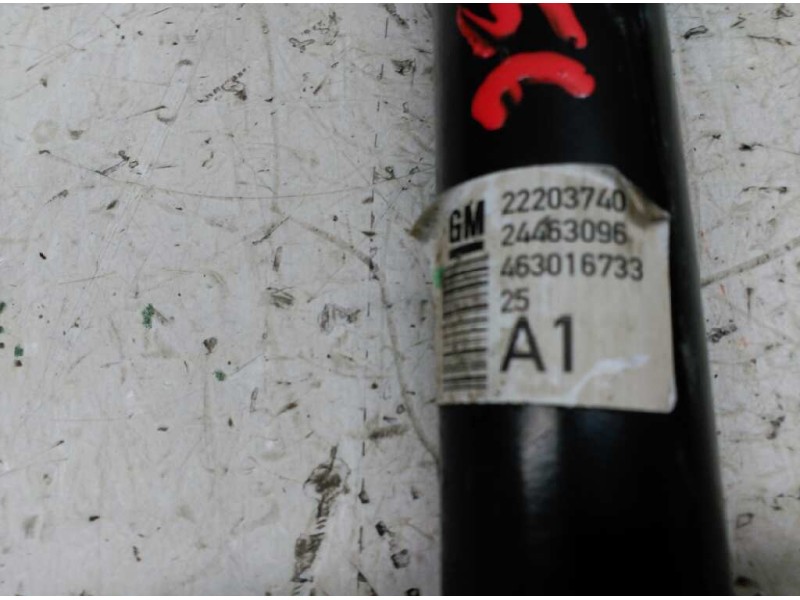 Recambio de amortiguador trasero izquierdo para opel astra h berlina cosmo referencia OEM IAM 22203740 24463096 