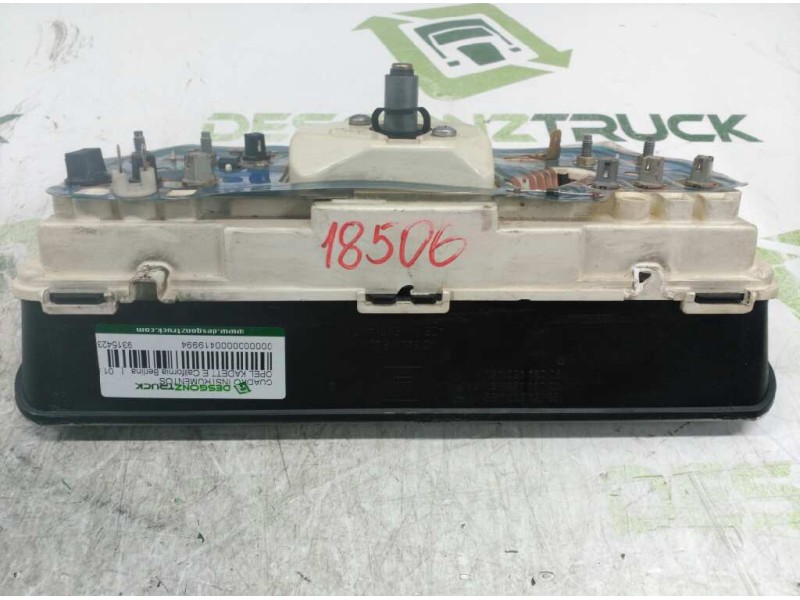 Recambio de cuadro instrumentos para opel kadett e california berlina referencia OEM IAM 93154237  