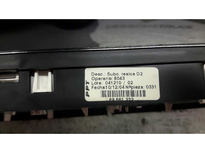 Recambio de cuadro instrumentos para peugeot 407 st confort referencia OEM IAM 9658138280  