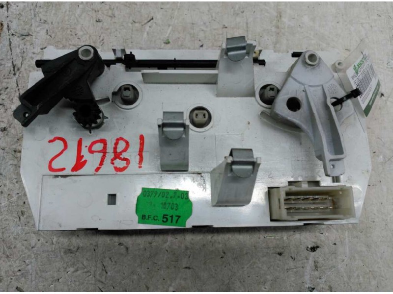 Recambio de mando calefaccion / aire acondicionado para peugeot 206 berlina x-line referencia OEM IAM BEHR99210  