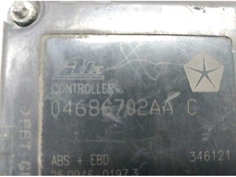 Recambio de abs para chrysler voyager (rg) 2.5 crd grand voyager limited referencia OEM IAM 04686702AA 05093986AA 