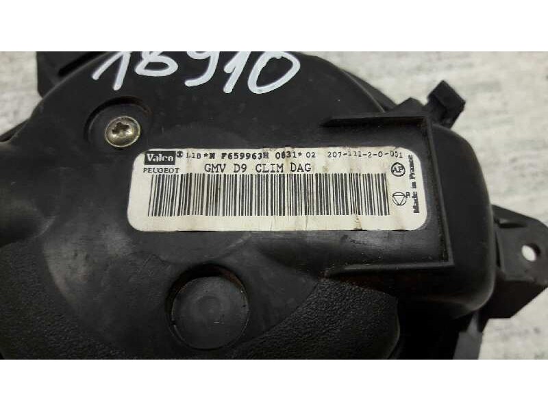 Recambio de ventilador calefaccion para peugeot 406 berlina (s1/s2) srdt referencia OEM IAM F659963H VALEO 