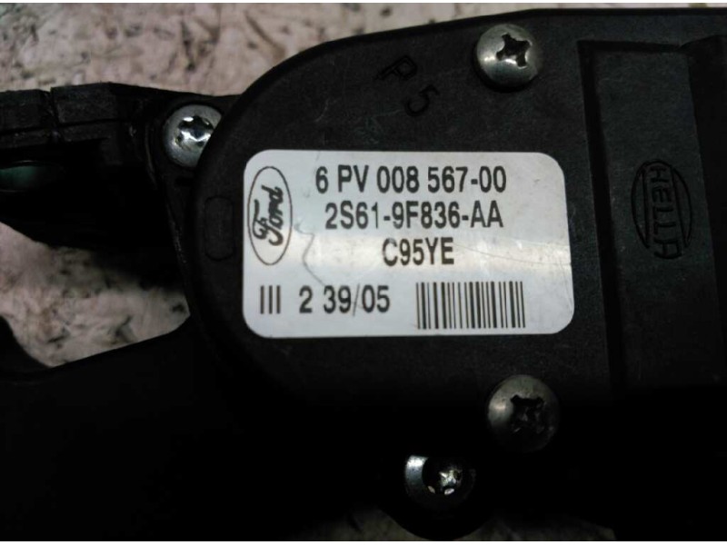 Recambio de potenciometro pedal para ford fusion (cbk) ambiente referencia OEM IAM 2S619F836AA  