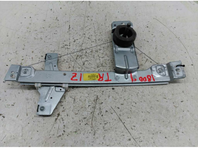 Recambio de elevalunas trasero izquierdo para peugeot 207 confort referencia OEM IAM 9650768180  
