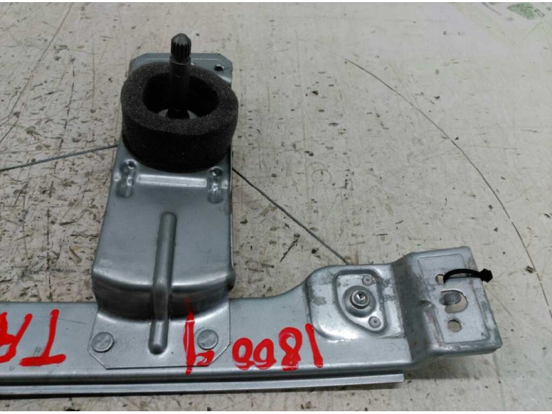 Recambio de elevalunas trasero izquierdo para peugeot 207 confort referencia OEM IAM 9650768180  