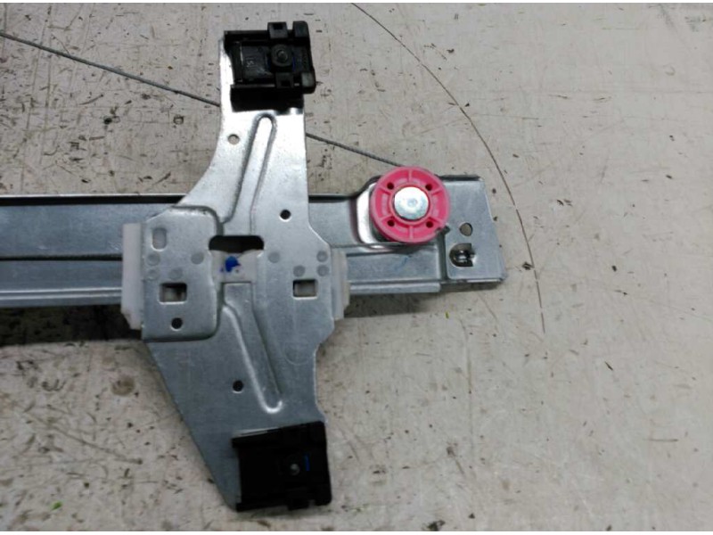 Recambio de elevalunas trasero izquierdo para peugeot 207 confort referencia OEM IAM 9650768180  