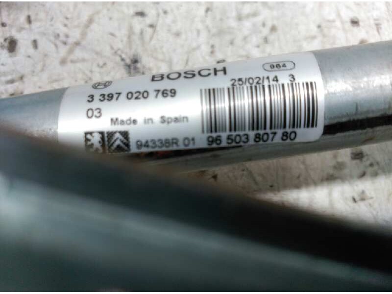 Recambio de motor limpia delantero para peugeot 207 confort referencia OEM IAM 3397020769  