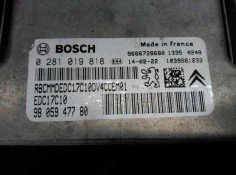 Recambio de centralita motor uce para peugeot 207 confort referencia OEM IAM 9666729680 0281019818 