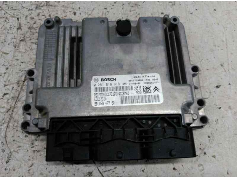 Recambio de centralita motor uce para peugeot 207 confort referencia OEM IAM 9666729680 0281019818 