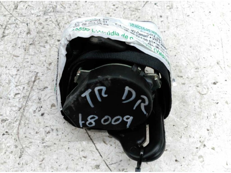 Recambio de cinturon seguridad trasero derecho para peugeot 207 confort referencia OEM IAM 96738804XX  