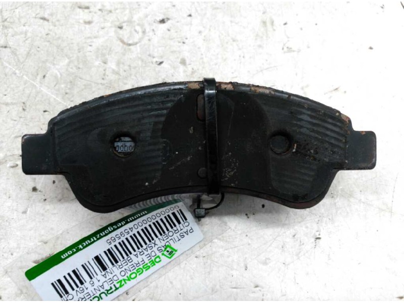 Recambio de pastillas de freno delanteras para citroen xsara berlina 1.6 16v chrono referencia OEM IAM   