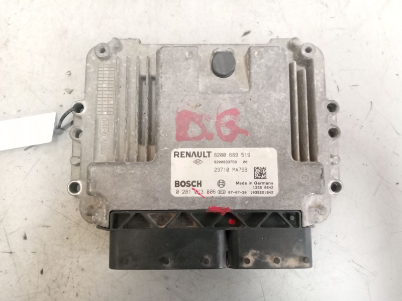 Recambio de centralita motor edc para renault mascott 3.0 diesel referencia OEM IAM 8200689519 23710MA79B 0281013806