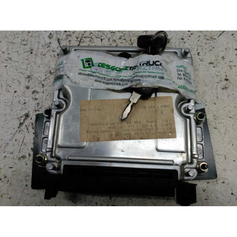Recambio de centralita motor uce para peugeot 406 berlina (s1/s2) srdt pack referencia OEM IAM 9635156580 0281001977 