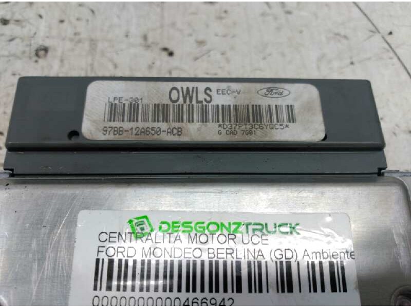 Recambio de centralita motor uce para ford mondeo berlina (gd) ambiente referencia OEM IAM   