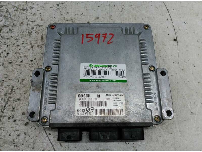 Recambio de centralita motor uce para peugeot 307 (s1) xs referencia OEM IAM 9644606180 0281010779 BOSCH
