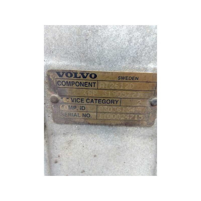 Recambio de caja cambios para volvo fh 12 2002  12.1 diesel (d12d500) referencia OEM IAM AT2612D SP31905771 1100024715