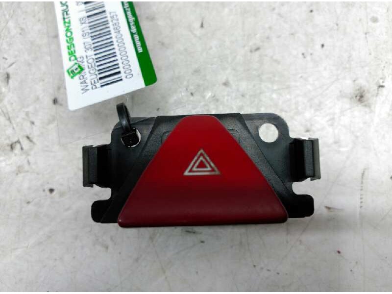Recambio de warning para peugeot 307 (s1) xs referencia OEM IAM 963666688KR  
