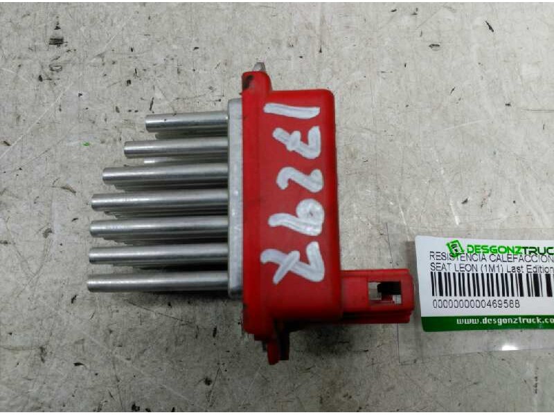 Recambio de resistencia calefaccion para seat leon (1m1) last edition referencia OEM IAM 1J0907521 5DS00646701 657364M