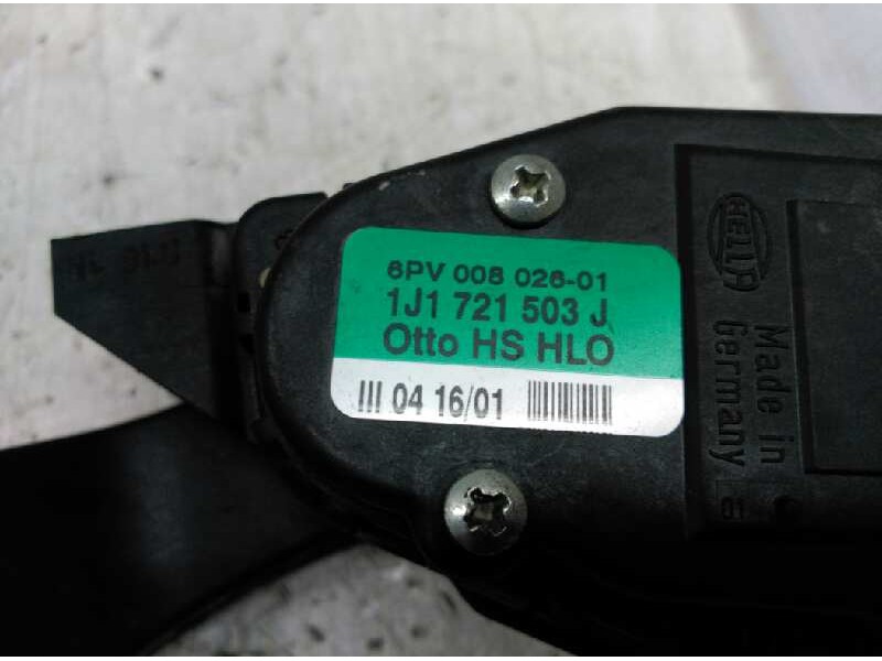 Recambio de potenciometro pedal para seat leon (1m1) last edition referencia OEM IAM 1J1721503J  