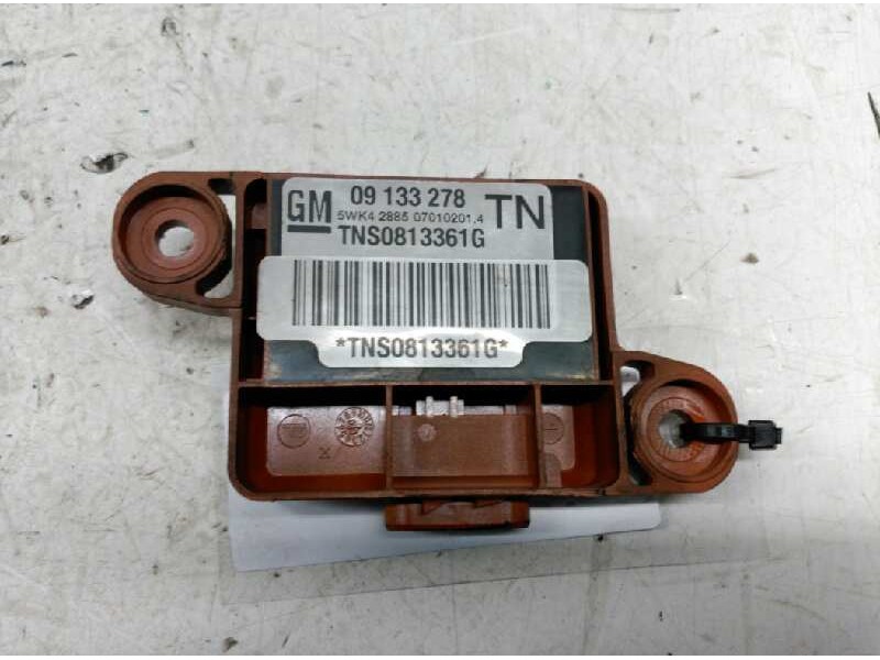 Recambio de sensor airbag para opel astra g berlina club referencia OEM IAM 09133278 DELANTERO IZQUIERDO 