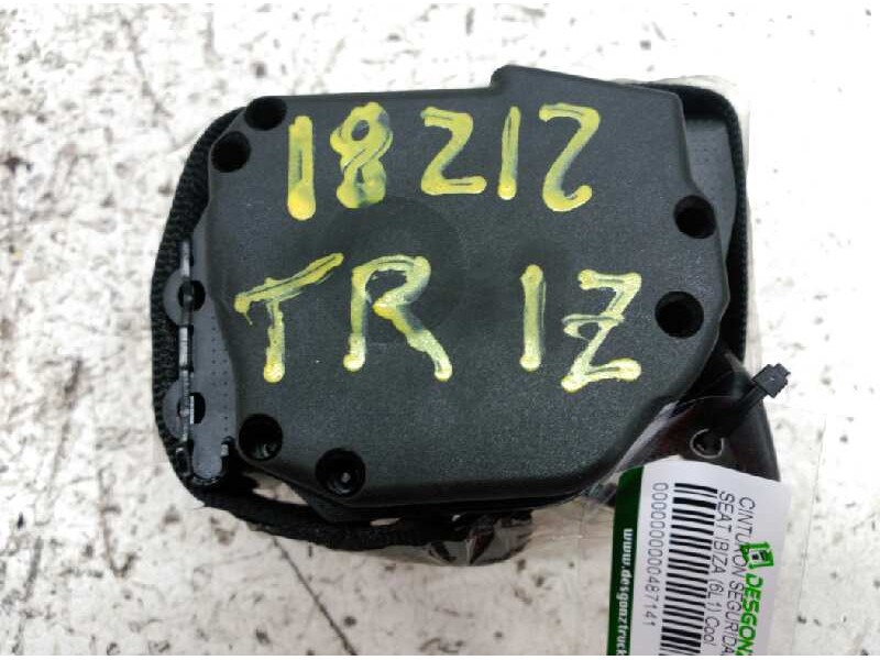 Recambio de cinturon seguridad trasero izquierdo para seat ibiza (6l1) cool referencia OEM IAM   