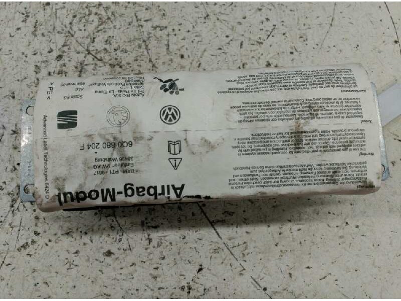 Recambio de airbag delantero derecho para seat ibiza (6l1) cool referencia OEM IAM 6Q0880204F  